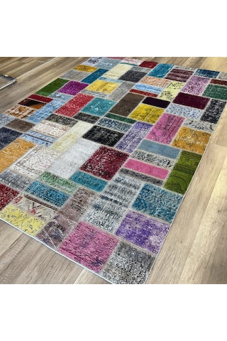 Hoom Rugs Patchwork Multy El Dokuma Kilim