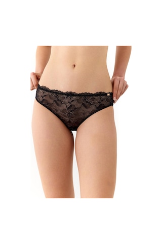Amarelle Roma Siyah Full Dantel Slip Külot