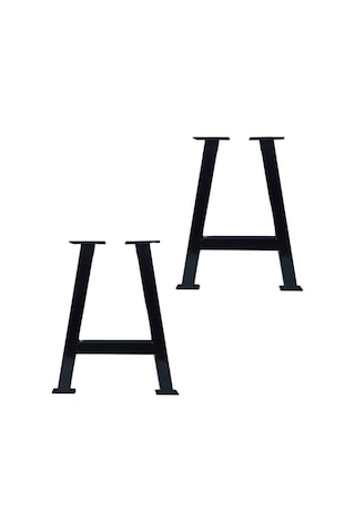 CVTdesign Metal Sehpa Ayakları Ahşap Masif Kütük Orta Sehpa Ayağı Ayak Seti