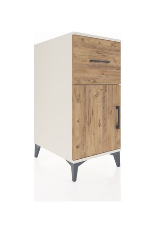 Kronos Komodin Tek Raflı Tek Çekmeceli Tek Kapaklı 44x59x96 Aytaşı-çam Aytası