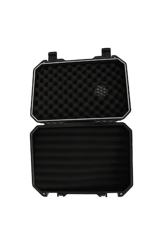 Quantum Seyahat Tipi 25 Taşıma Kulplu Siyah Humidor Puro Kutusu - Trz3009