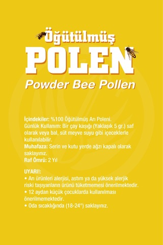 Sepe Natural Öğütülmüş Polen Toz 100 G
