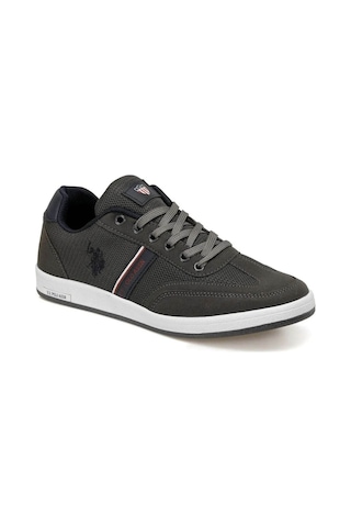 U.s. Polo Assn. Erkek Sneaker Koyu Gri 101500706 Kares 4fx 24ys94000851 S9400061 Gri