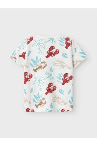 Name It Nmmfelen Ss Top Erkek Çocuk T-shirt 13241293 Cloud Dancer