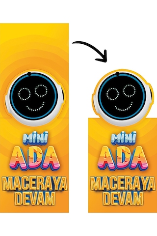 Mini Ada Kitap Ayracı
