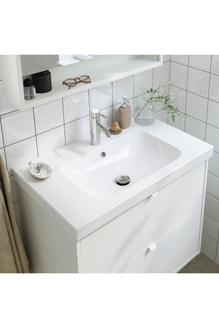 Ikea Dalskär Lavabo Bataryası, Krom Kaplama, 18 Cm