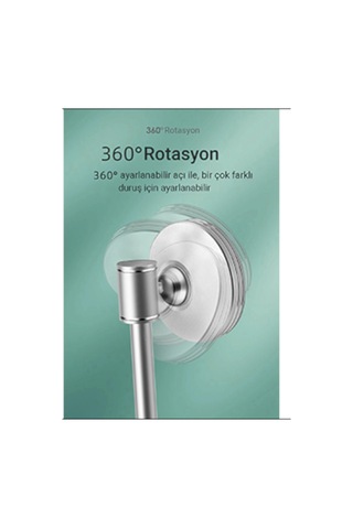 Mühlen Ph058 Ayarlanabilir Ergonomik Manyetik Telefon Standı Silver