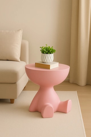 Tedy Yan Sehpa & Ayıcık Zigon Sehpa & Pinterest Sehpa Modeli - Pembe Pembe