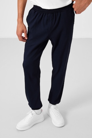 Tommylife Lacivert Standart Fit Dokuma Hafif Esnek Chino Erkek Pantolon - 82176 Lacivert