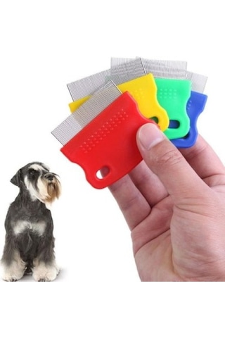 Kedi Köpek Pire Tarağı Çok Renkli