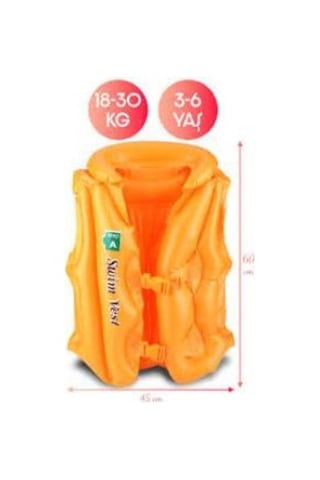 Can Yeleği Büyük Boy 60 Cm - 2309014 Turuncu
