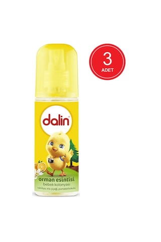 Dalin Orman Esintisi Bebek Kolonyası 3 X 100 Ml