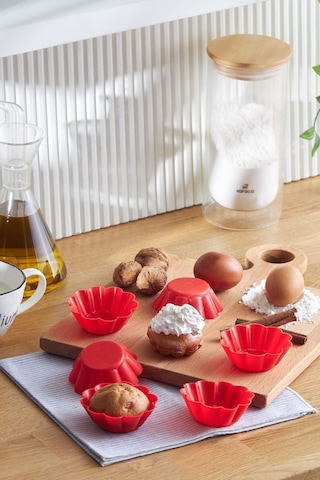 Karaca 6'lı Silikon Muffin Kalıbı