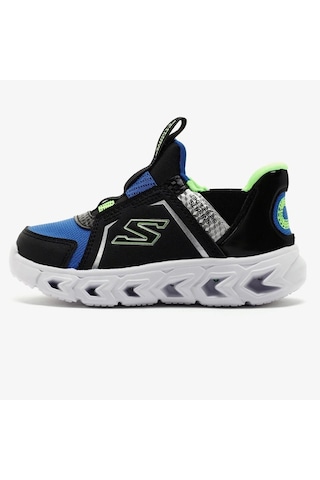 Skechers Lights Hypno 2.0-brisk-brights Kids Sneaker Lastik Bağcıklı Işıklı Günlük Çocuk Spor Ayakkabı Mavi-siyah Siyah-mavi
