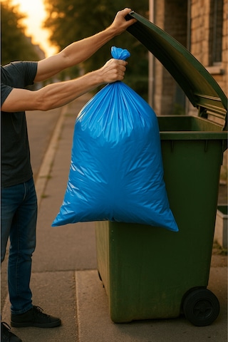 Premium Battal Boy Çöp Poşeti 72x95 Cm 3x10 Adet Ev Mutfak Banyo İş Ofis Avantajlı Ekonomik Paket