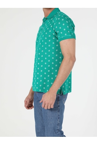 Colin's Erkek Kısa Kol Polo Tişört CL1052044_Q1.V1_GRN