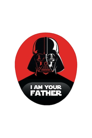 Darth Vader Bilek Destekli Kaymaz Buruşmaz Kırılmaz Mousepad