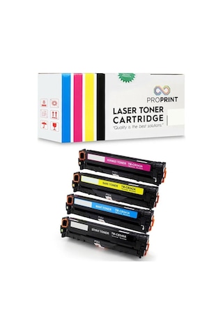 Proprint Hp 131A Uyumlu Toner Seti 4 Renk Cmyk Cf144A Cf145A