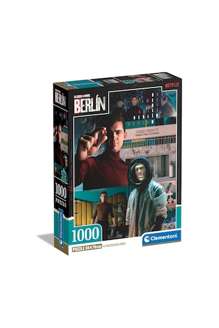 La Casa De Papel Puzzle Berlin 3 1000 Parça High Quality Collection Yetişkin Puzzle
