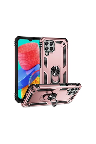 Zore Galaxy Uyumlu M33 Kılıf Vega Kapak - Rose Gold Rose Gold