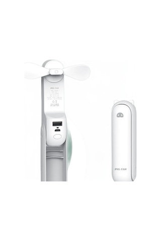 Mini Taşınabilir Fan Soğutucu Vantilatör 8585 Beyaz