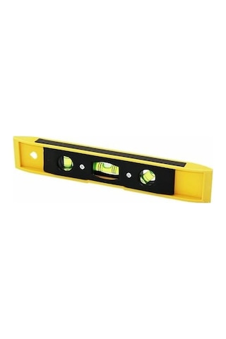 Aee Portatif Mini Su Terazisi 23 Cm 3 Gözlü Torpedo Level / Profesyonel İnşaat Ölçüm Aleti / Dayanıklı Ve