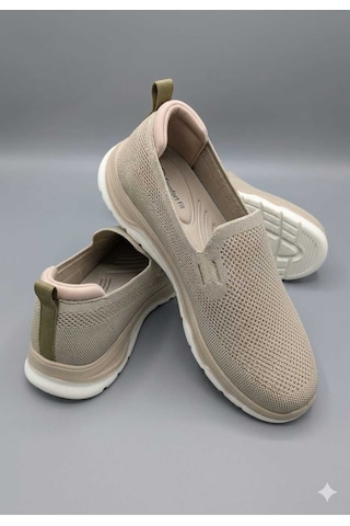 Mcdark Erkek Bej Triko Aqua Yazlık Sneaker Ayakkabı