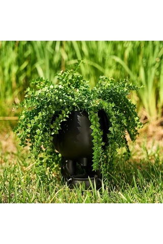 Pazly İlginç Çiş Yapan Saksı - 19cm Çiçek Saksısı, Komik Bahçe Aksesuarı