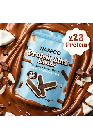 Protein Stick Bitesize - Hindistan Cevizi Aromalı 40 Gr X 12 Adet