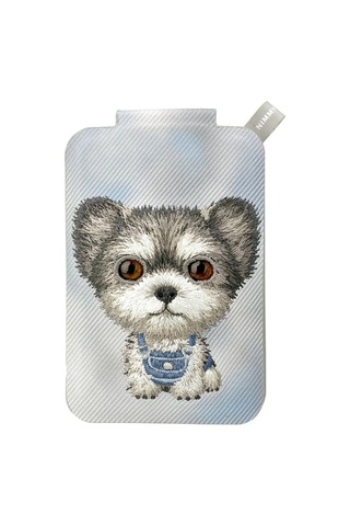 Premium Nimmy Magsafe Mavi Yorkshire Terrier 3d Standlı Model Cep Telefonu Telefon Tutucu