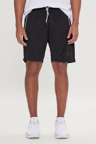 Ac&Co / Altınyıldız Classics Erkek Sıyah Standart Fit Normal Kesim Rahat Örme Şort Siyah