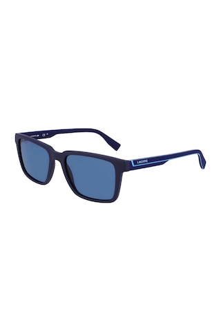 Lacoste L6032s 424 54 Erkek Dikdörtgen Mavi Kemik Güneş Gözlüğü