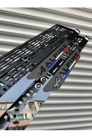 Vipplaka Alpine Uyumlu Ortası Mat Plakalık