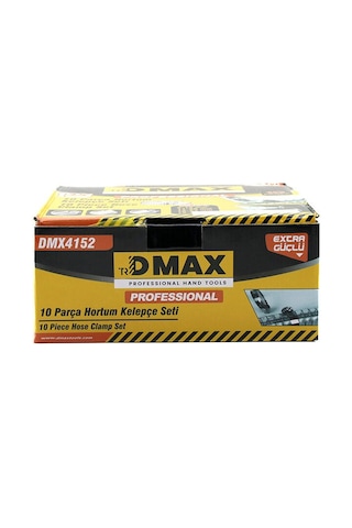 Dmax Dmx-4152 Metal Hortum Kelepçesi Seti 10 Adet- 12'li Paket Diger