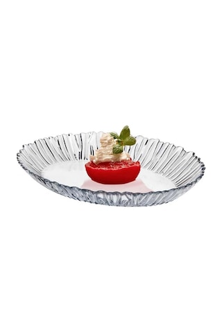 Paşabahçe Oval Servis Tabağı Aurora 10546 Çok Renkli
