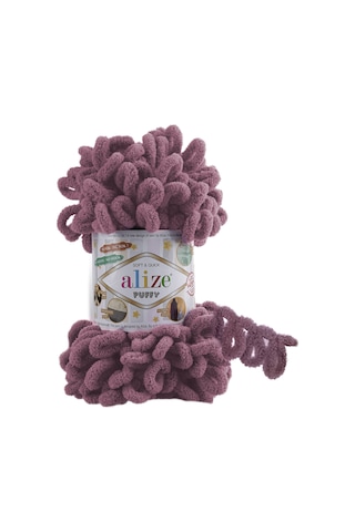 Alize Puffy El Örgü İpi (5 Li Paket) - 28-Gül Alize Puffy El Örgü İpi (5 Li Paket) - 28-Gül