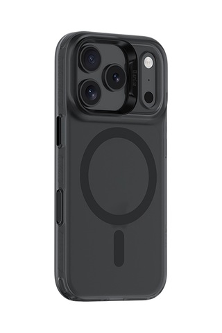 Apple Uyumlu iPhone 17 Pro Kılıf M-safe Şarj Özellikli Benks Lucid Armor Kapak Siyah