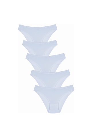 New Lilla 1001 Kadın 5'Lı Günlük Slip Külot (549351465)