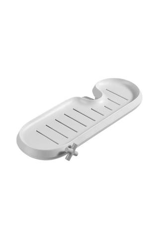 Yystore Banyo Musluk Depolama Rafı Mutfak Beyaz