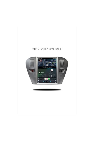 Snp Serisi Peugeot 301 Uyumlu Tesla Ekran 6-128 Gb Hafıza Multimedya Sistemi Ve Geri Görüş Kamerası 9.7''