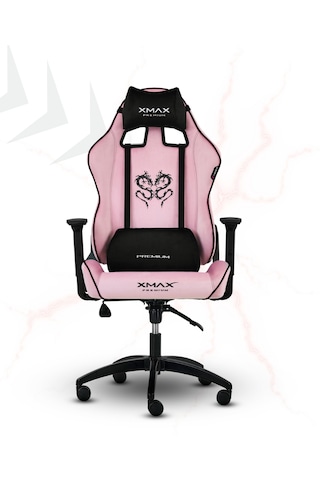 Xmax Rio Balerion Kumaş Oyuncu Koltuğu Pembe