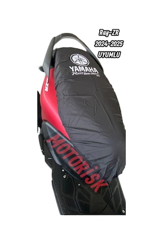 Yamaha Rayzr 2024-2025 Uyumlu Motosiklet Su İtici Sele Kılıfı Siy