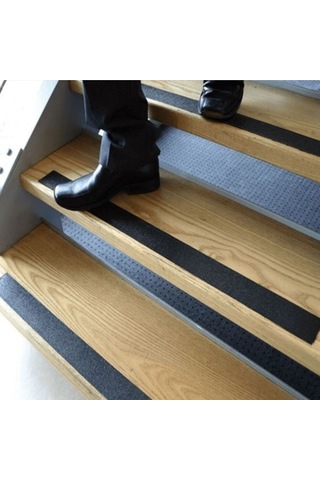 Siyah Merdiven Ve Zemin Kaydırmaz Kaymaz Bant 150mm X 25mt Evimdeyokyok