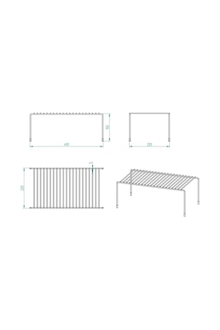 Tel Organizer Dolap Depolama Rafı 22x40cm Beyaz 2 Genel