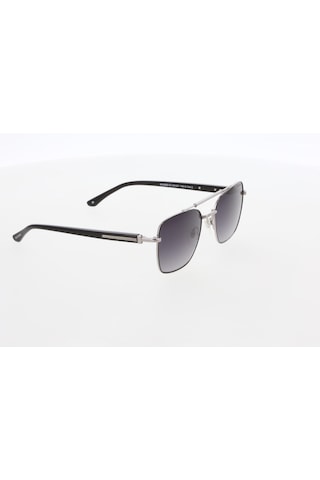 Mustang Mu2609 02 Unisex Güneş Gözlüğü Metalik Gri