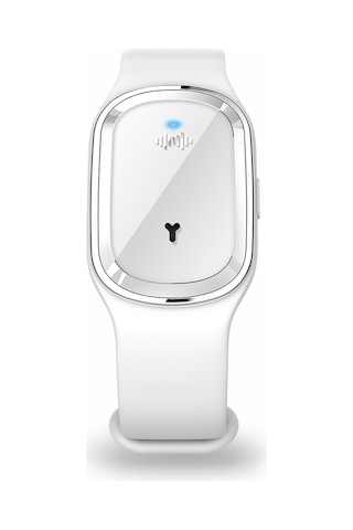 Xiyyadms Beyaz M1 Usb Şarjlı Sönik Uyuz, Doğal Yağlı, Kimyasız, Tüm Yaş Grubuna Uygun, 130 Saat Süreli, Moskitten Koruma Bilezik