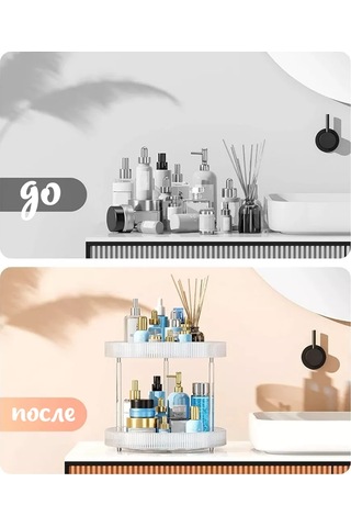 Imrun Mutfak Ve Banyo İçin 1 Katlı Döner Stand 210461935 Beyaz