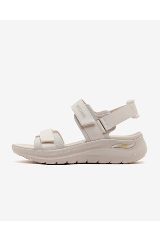 Skechers Arch Fıt 2.0 Kadın Beyaz Sandalet 119465 Ofwt Beyaz