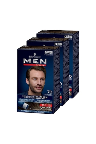 Schwarzkopf Perfect Erkek Saç Boyası 70 Koyu Kahve