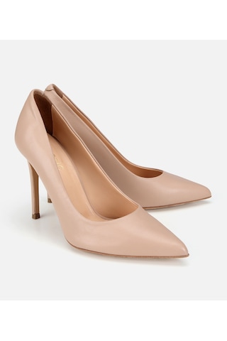 Hotiç Kadın Deri Bej Yüksek Topuklu Stiletto 01ayh322810a330 01ayh322810a330